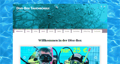Desktop Screenshot of dive-box.com