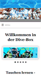 Mobile Screenshot of dive-box.com